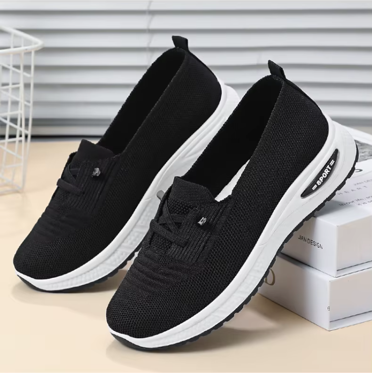 Sara | Women's Slip-On Sneakers – Breathable Orthopedic Design