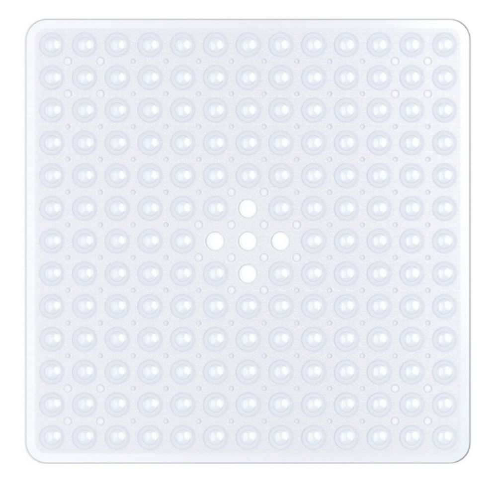 SecureGrip | Non-Slip Bath Mat – Square PVC Design With Suction Cups