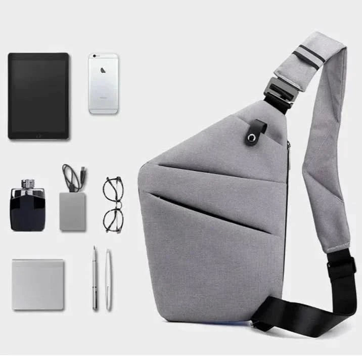 SecureTravel | Anti-Theft Sling Bag Women – Cut-Resistant Design