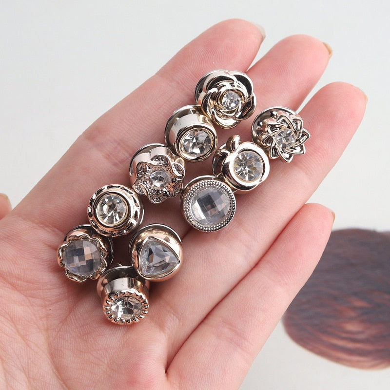 Button Replacement Snap Kit Metal Alloy | No-Sew Instant Fix for Blouse Gaps | Reusable for Over 3 Years, No Sewing Needed 7