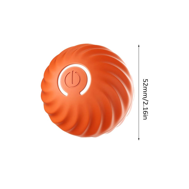 Self-Rolling Dog Ball Toy TPR | Automatic Obstacle Avoidance, Two Play Modes | Keeps Dogs Active for 180 Minutes