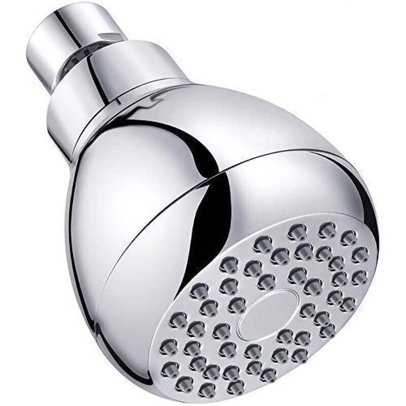 Shower Head | Angled Ball Joint With Rub-Clean Nozzles