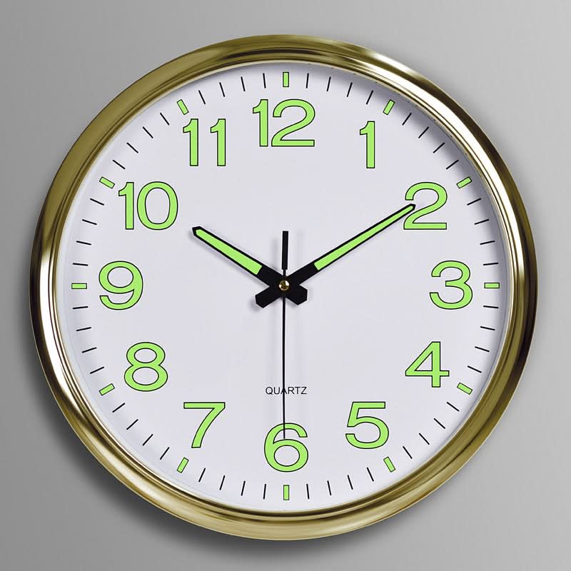 Silent LED | Wall Clock - 12-Inch Timepiece With Clear Visibility
