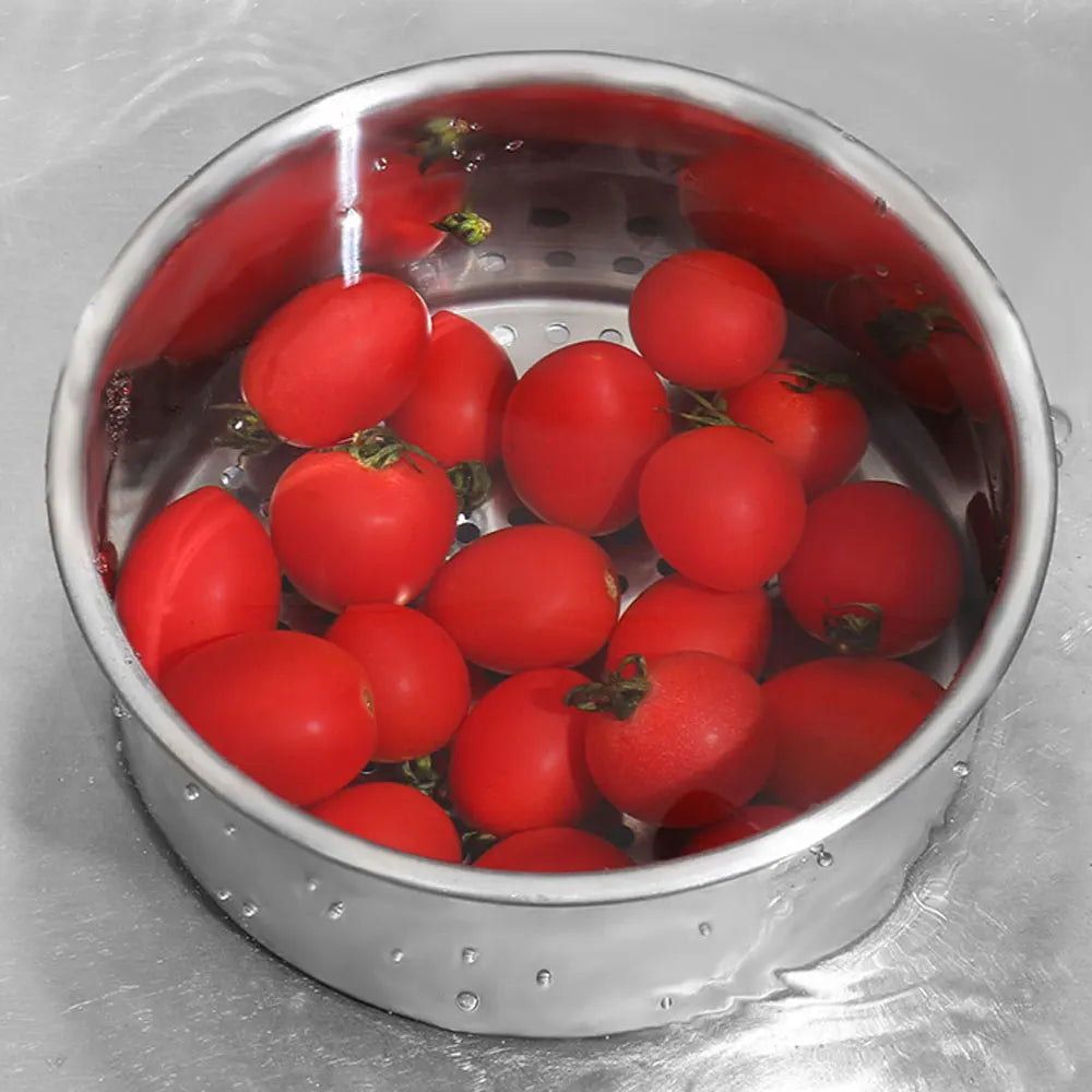 Sink Saver Basket | Stainless Steel Kitchen Sink Strainer with Handle