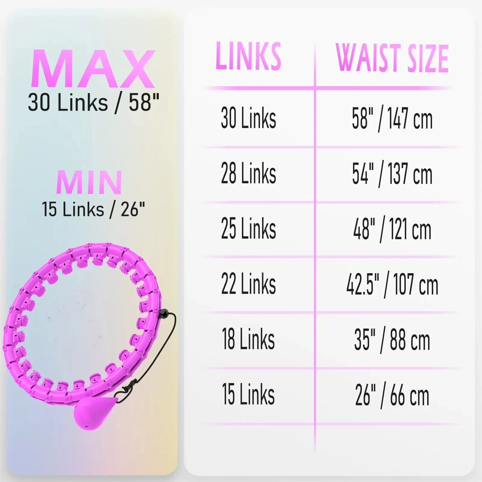Smart Weighted Hula Hoop – Exercise Hoop with Counter | Core training Indoor Home Workout 3