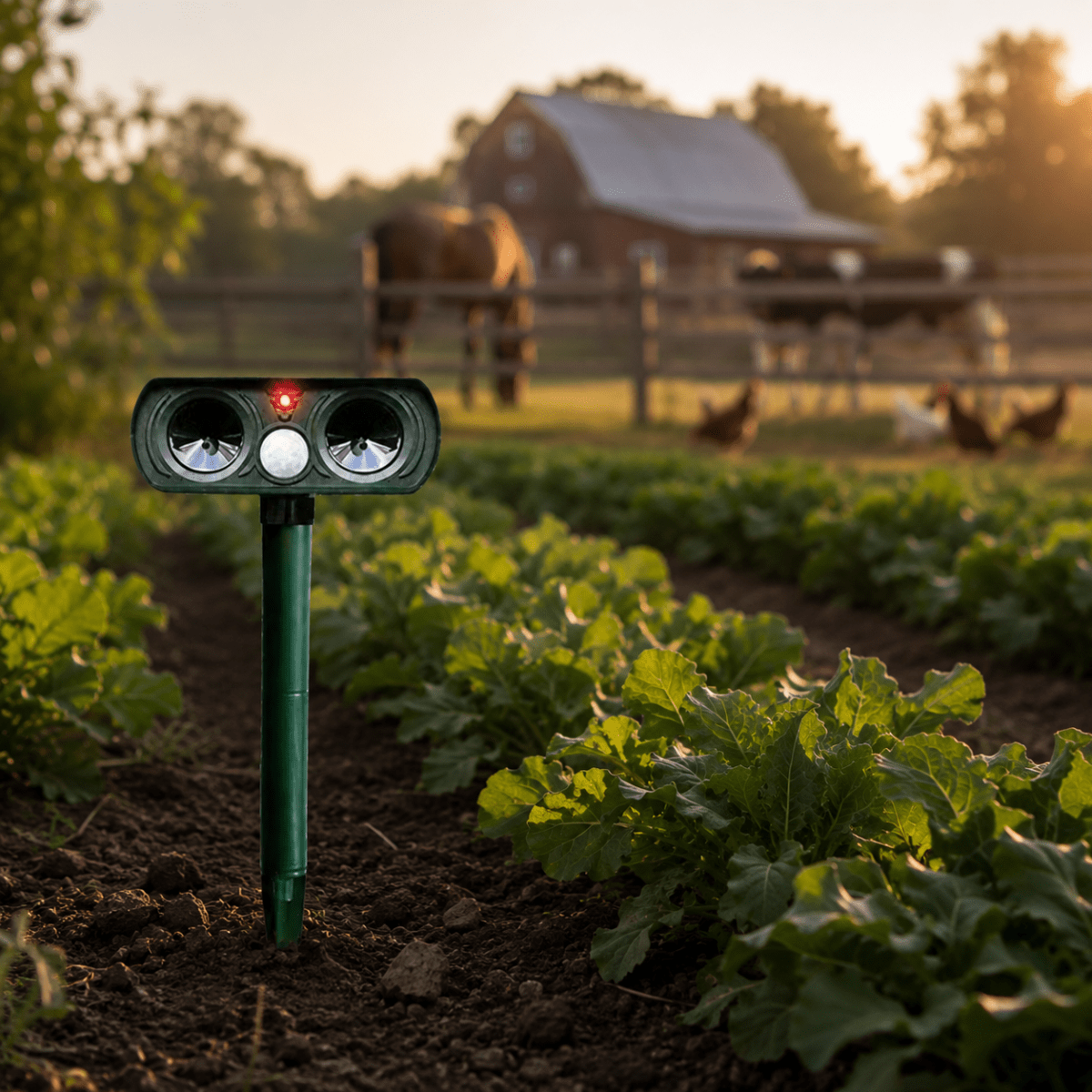 Solar Animal Repeller for Garden Protection | EcoPel Eco-Friendly Pest Deterrent