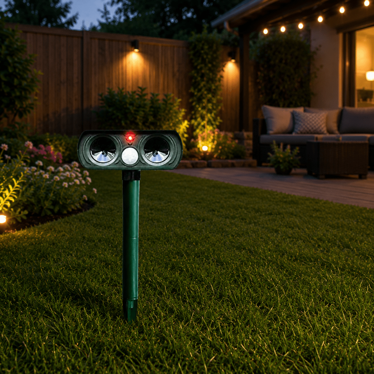 Solar Animal Repeller for Garden Protection | EcoPel Eco-Friendly Pest Deterrent