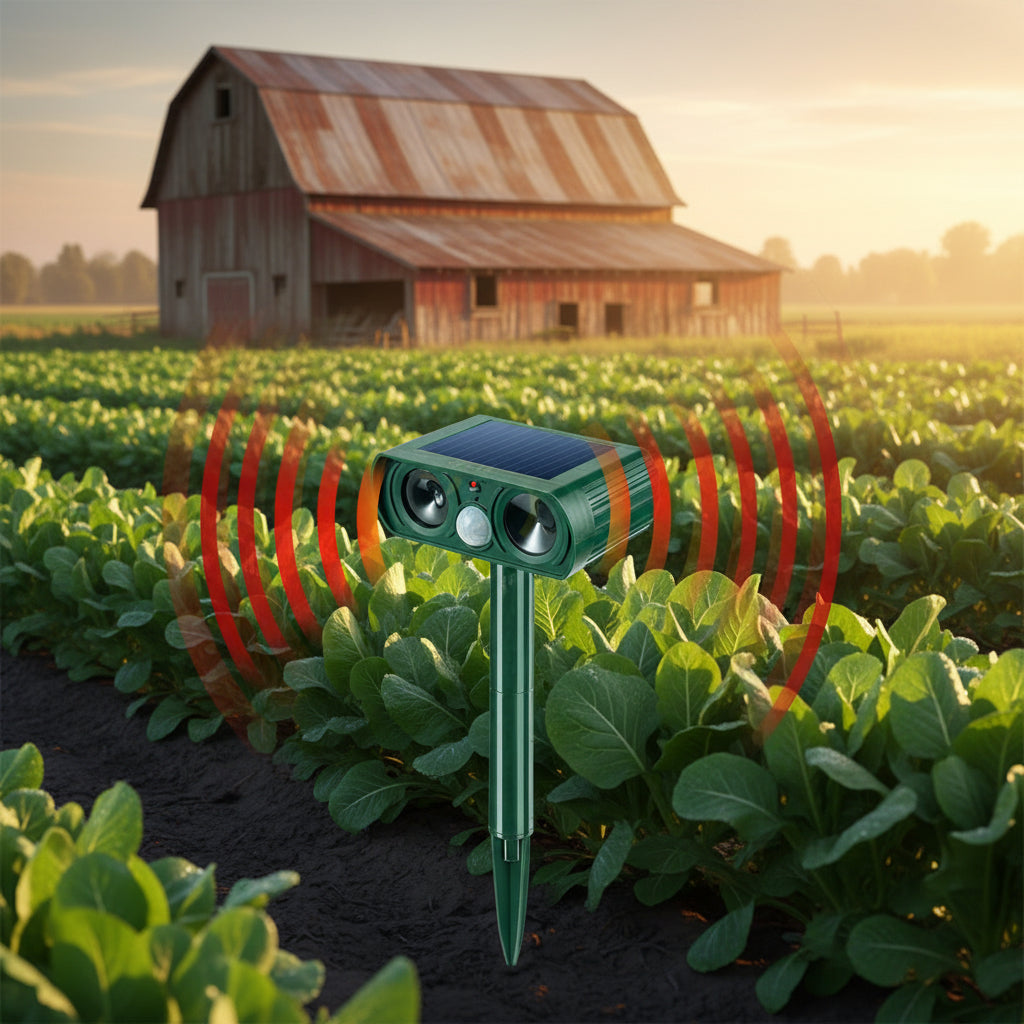 Solar Animal Repeller for Garden Protection | EcoPel Eco-Friendly Pest Deterrent