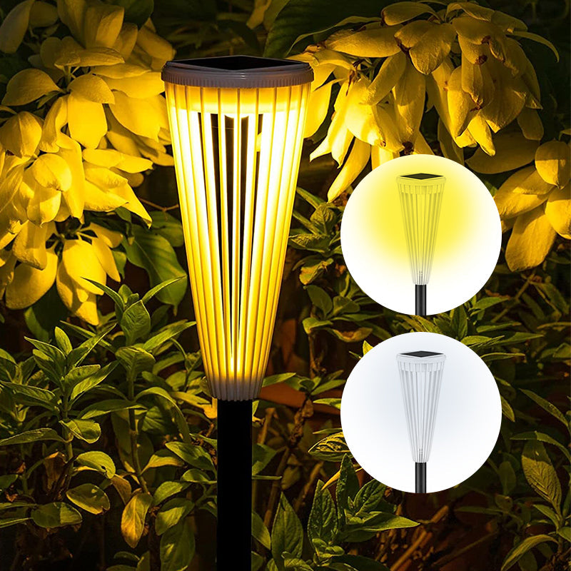 Solar Garden Lamps ABS Plastic | 6-12 Hour Illumination, Dual Light Modes | IP65 Waterproof, All-Weather Design