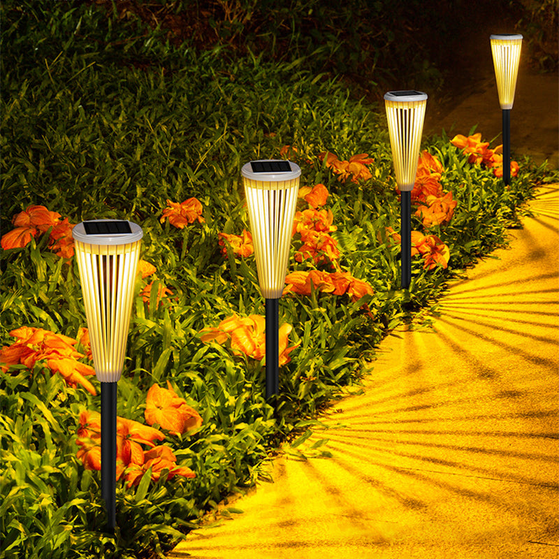 Solar Garden Lamps ABS Plastic | 6-12 Hour Illumination, Dual Light Modes | IP65 Waterproof, All-Weather Design
