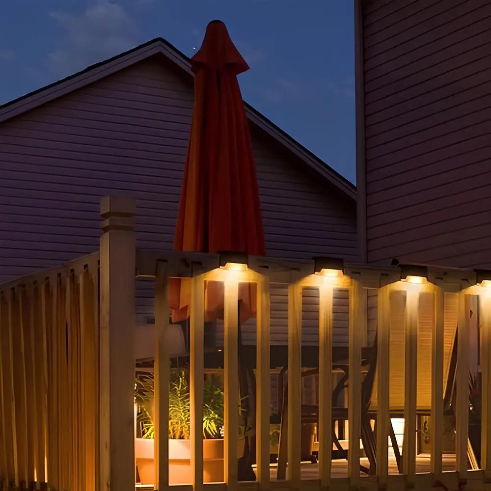Solar Path Lights LED | 8 or 16 Pack, Brown or Black | IP44 Weatherproof, Automatic Dusk-to-Dawn Sensor, Up to 10 Hour Runtime