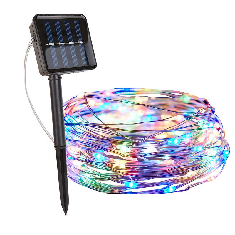 Solar String Fairy Lights | 50-300 LEDs, 8 Colour Options, Up to 30m Length | IP65 Waterproof, Solar Powered, No Wiring