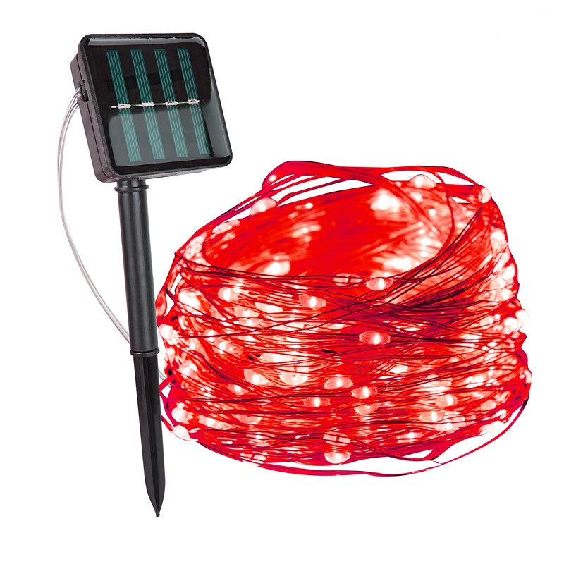 Solar String Fairy Lights | 50-300 LEDs, 8 Colour Options, Up to 30m Length | IP65 Waterproof, Solar Powered, No Wiring