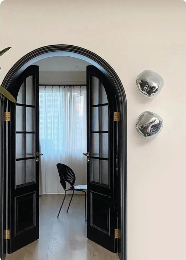 Space | Glass Wall Sconce Lighting - Modern Design with Warm Ambiance