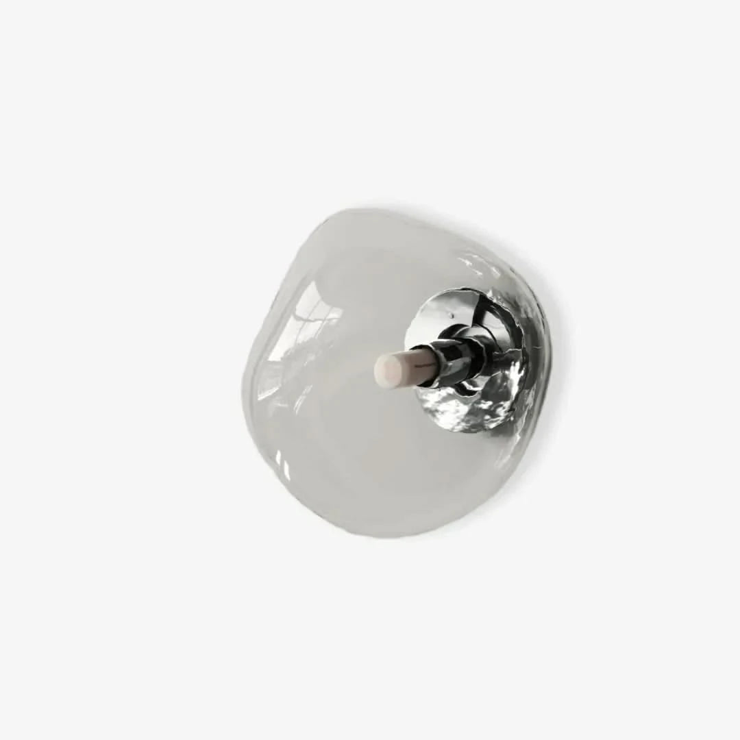 Space | Glass Wall Sconce Lighting - Modern Design with Warm Ambiance
