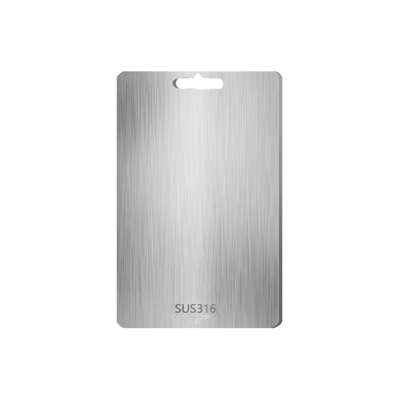 Stainless Steel Cutting Board Double-Sided | Anti-Bacterial & Anti-Mould Surface | Rust-Resistant Chopping Board
