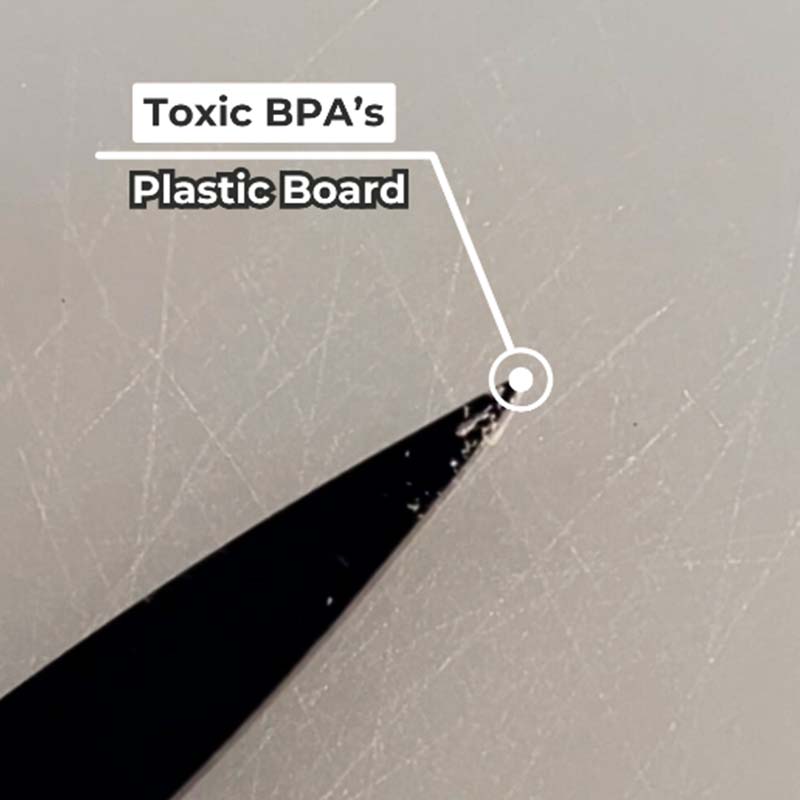 Stainless Steel Cutting Board Double-Sided | Anti-Bacterial & Anti-Mould Surface | Rust-Resistant Chopping Board