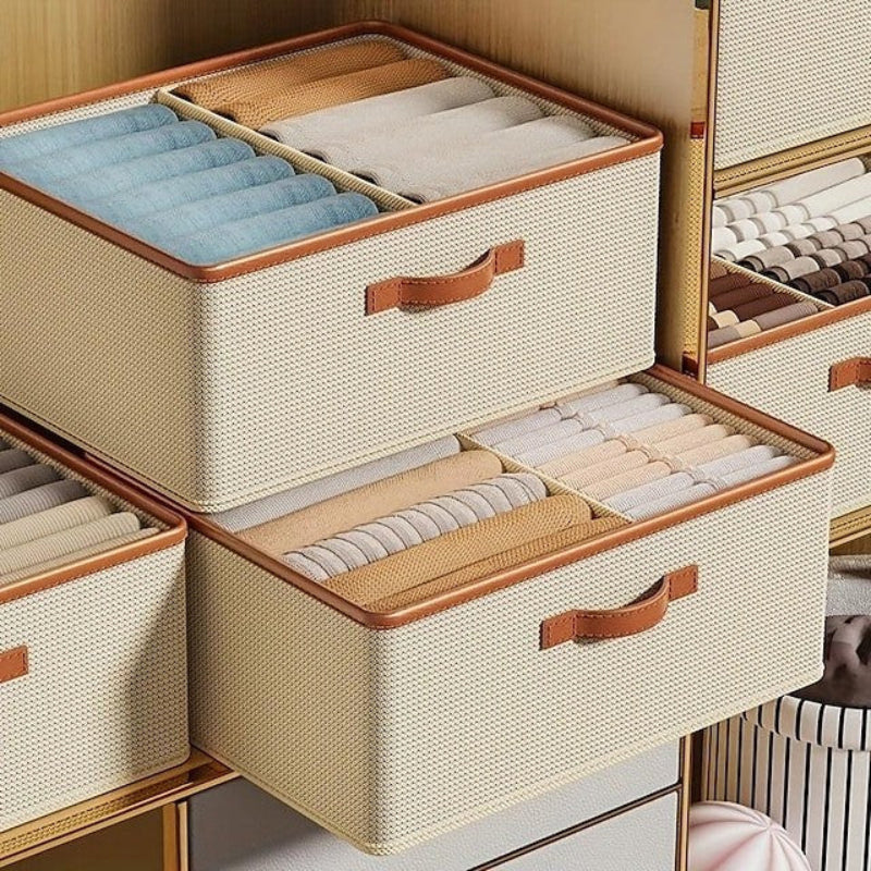 Storage Bin | Internal Dividers With A Front Pull Handle