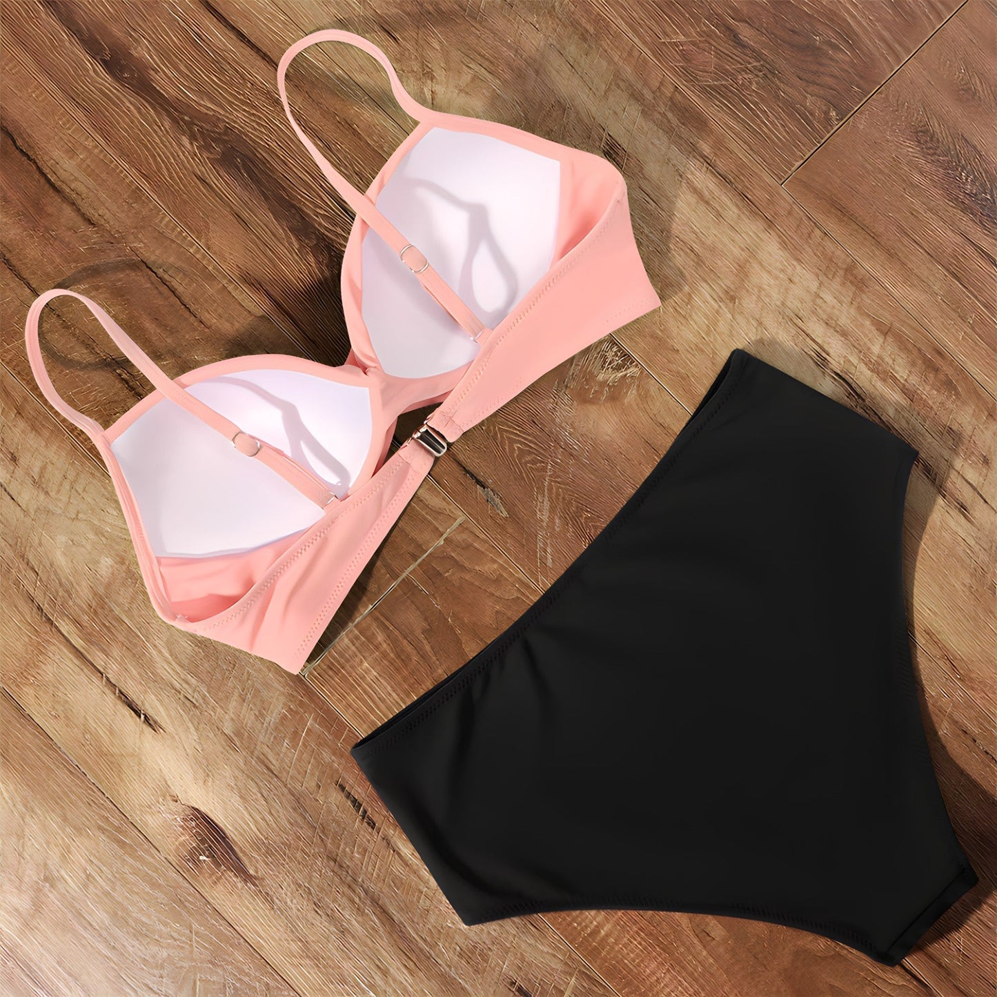 Summer Vibes | Women’s High-Waist Bikini Set – Adjustable Straps 2