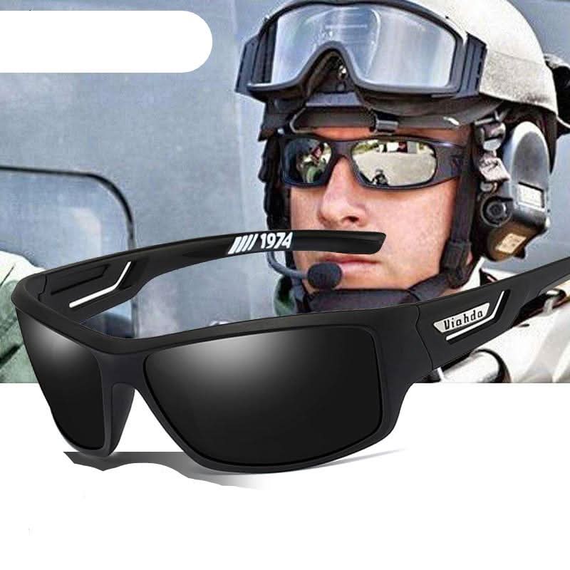 TacticalGear | Polarized Military Sunglasses with UV400 Protection - Lightweight Polycarbonate Frame