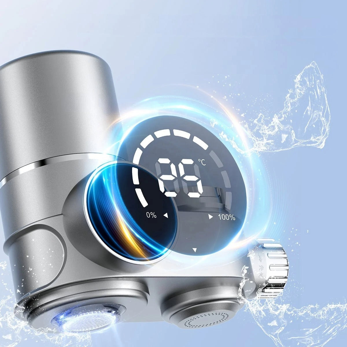 Tap Water Filter With LED Display | Dual Mode Attachment