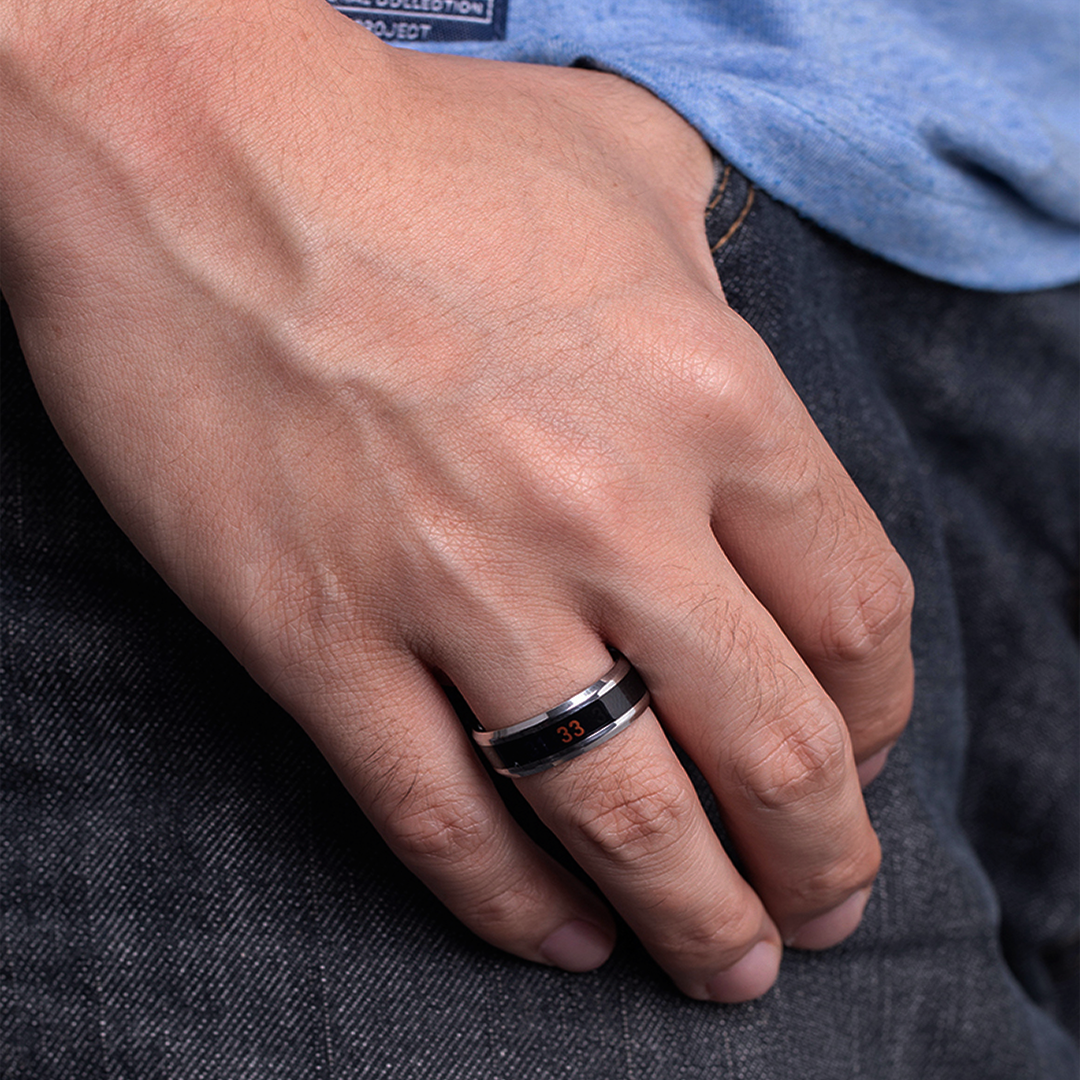 Temperature Sensor Ring for Women | Displays Skin Temperature in 20-30 Seconds | Sleek Everyday Wearable Design