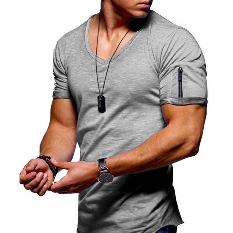 Thomas | Men's T-Shirt – V-Neck Design With Breathable Fabric
