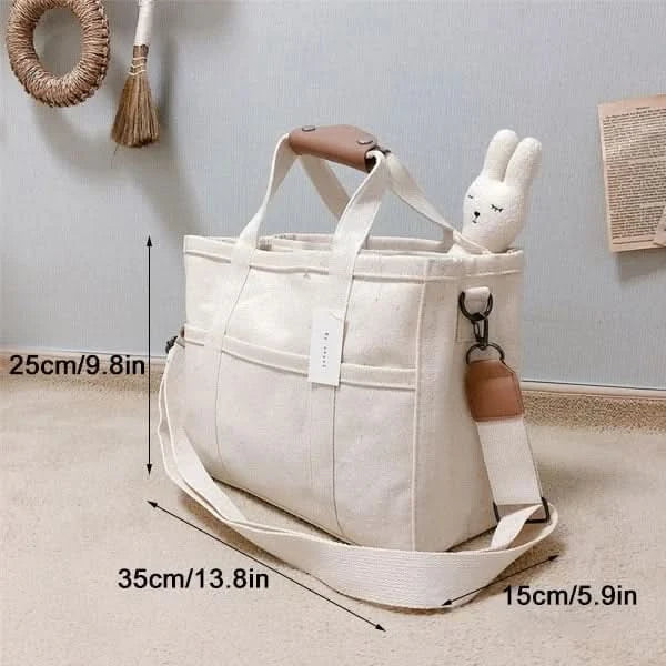 ToteChic | Canvas Tote Bag - Spacious Design for Daily Use