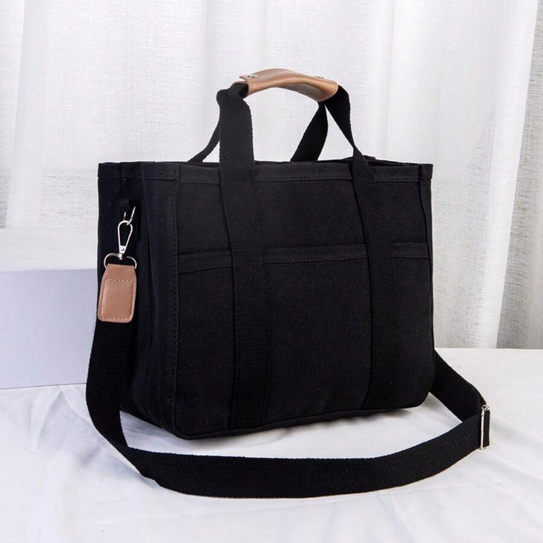 ToteChic | Canvas Tote Bag - Spacious Design for Daily Use