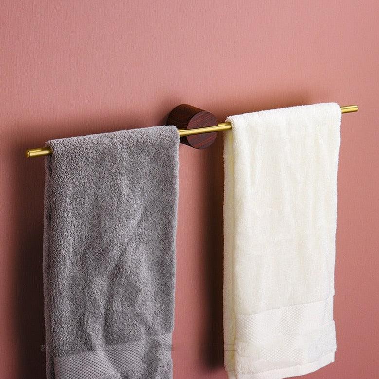 Towel Rack | Single Bar Design With One Central Mount