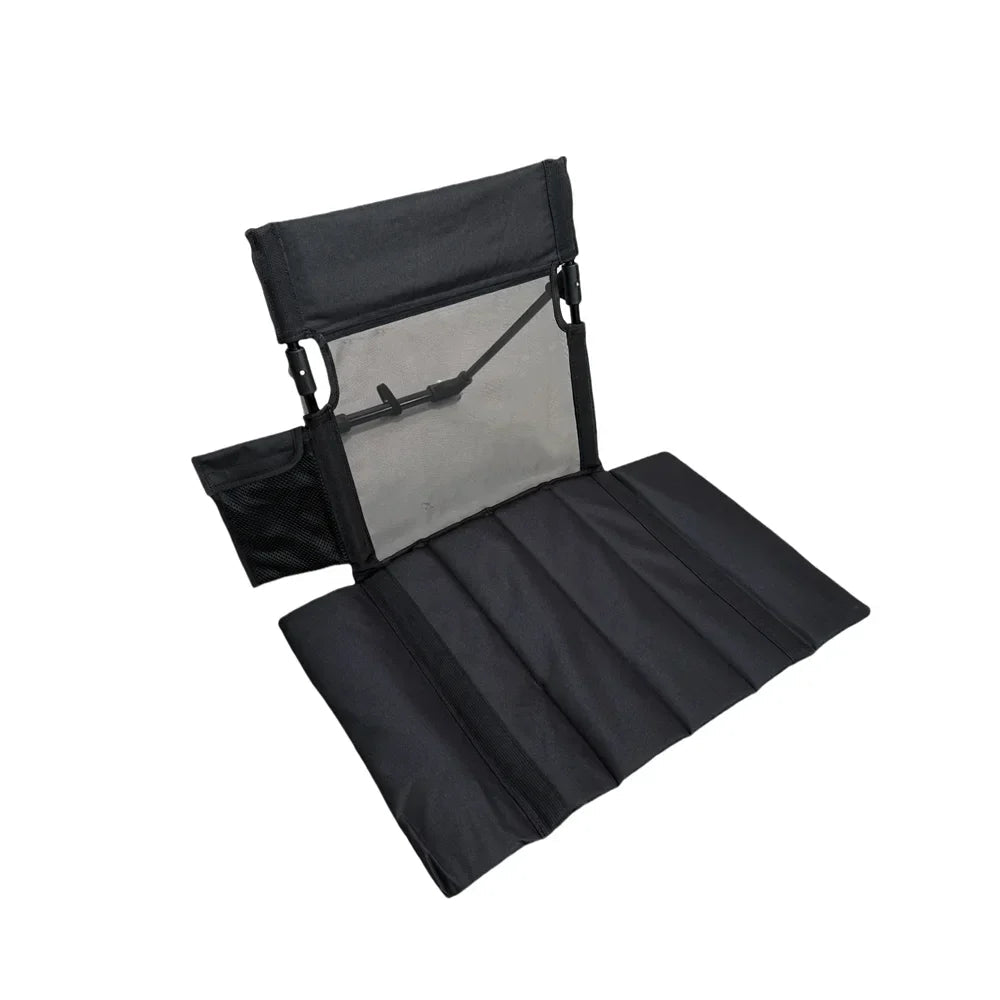 TrailRest | Portable Folding Floor Chair with Adjustable Backrest - Lightweight for Outdoor Use