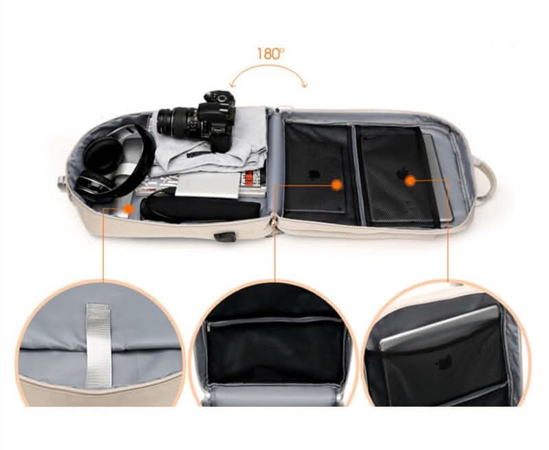 TravelPro | Travel Backpack - Anti-Theft Design With USB Charging Port