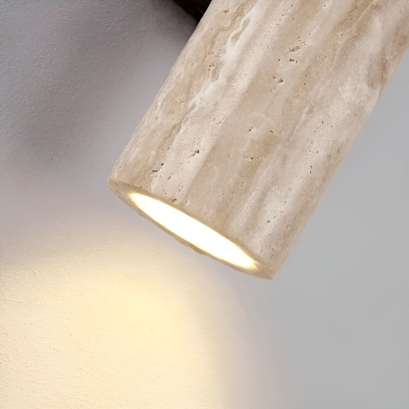 Travertine | LED Wall Light - Natural Stone Design for Modern Interiors