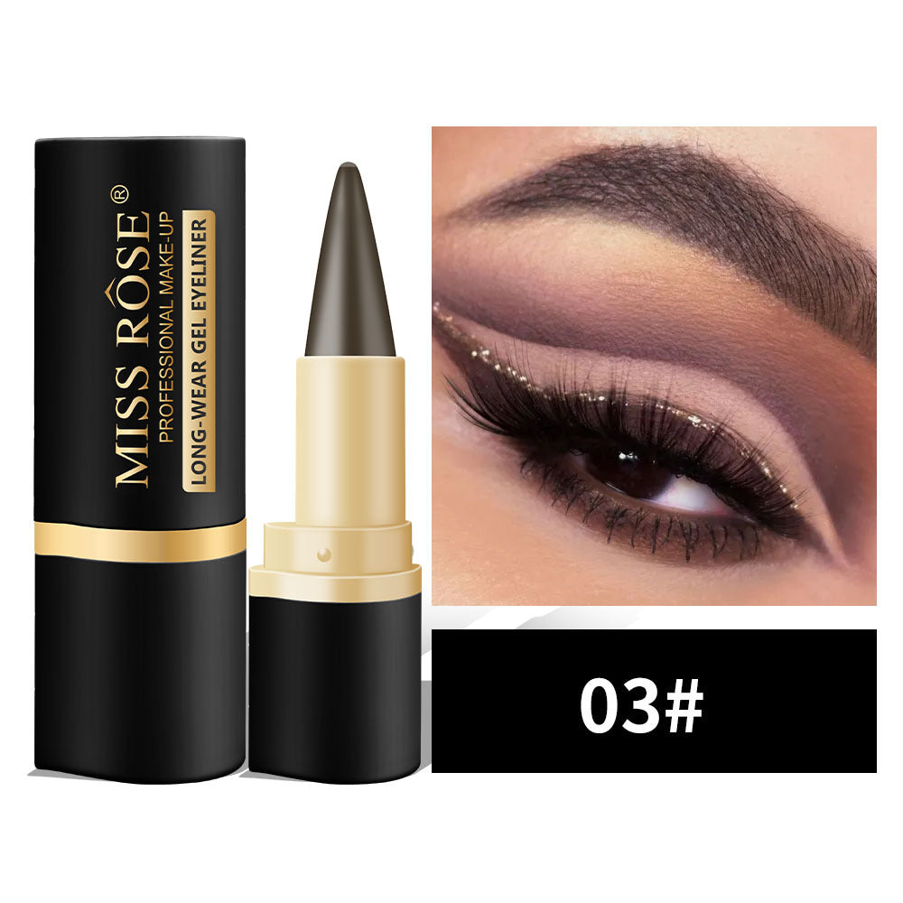 Twist-Up Eyeliner Pen | Waterproof & Long-Lasting Formula | Easy Precision Application for Big-Eye Cat-Eye Makeup Looks