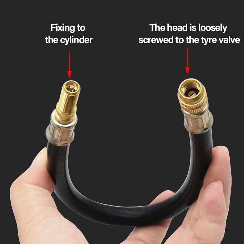 Tyre Valve Extension Copper | Universal Fit for Cars, Bikes, Motorcycles, Trailers and RVs | Leak-Proof Airtight Seal