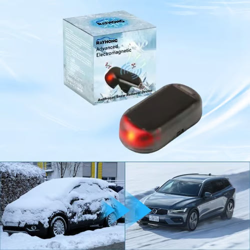 USB Windscreen De-icer | Dashboard Frost Remover with Instant Heat | Portable Plug-and-Play Winter Car Accessory