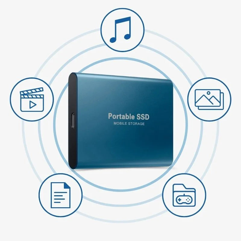External SSD 128GB | USB 3.1 Ultra-Fast Data Transfer | Plug-and-Play, Compatible with Windows, macOS and Linux 6