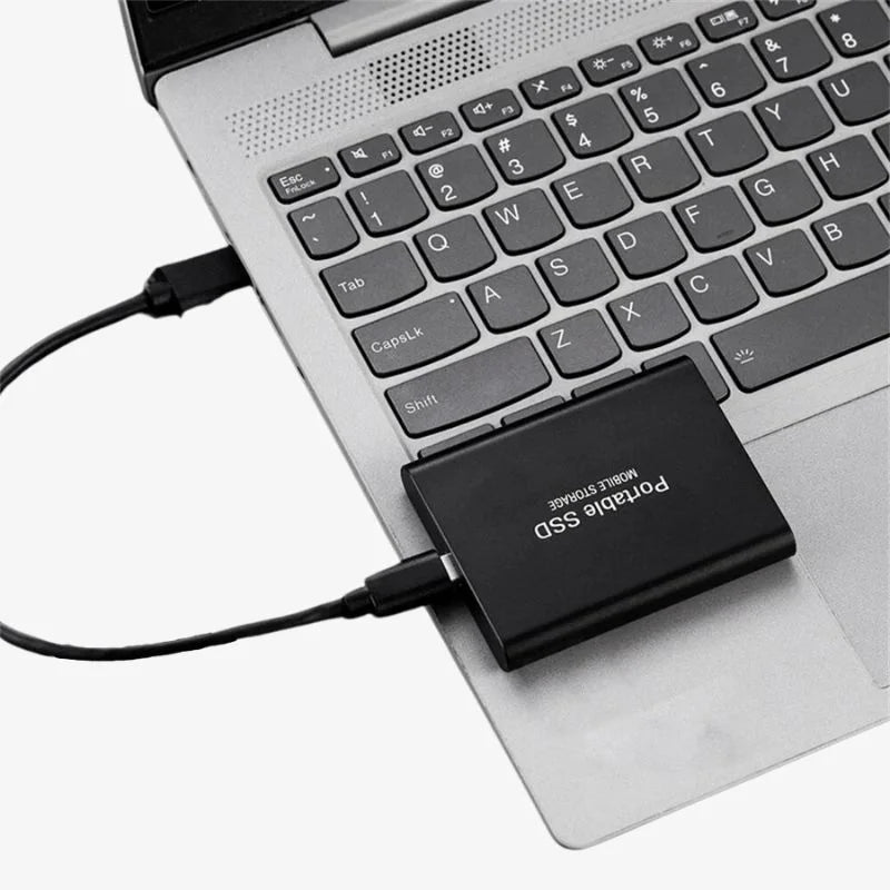 External SSD 128GB | USB 3.1 Ultra-Fast Data Transfer | Plug-and-Play, Compatible with Windows, macOS and Linux 2