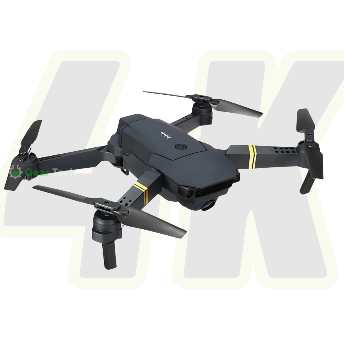 Drone with Camera for Beginners | 4K Ultra HD Video, GPS-Assisted Flight | Shock-Resistant Body for Safe Landings 1