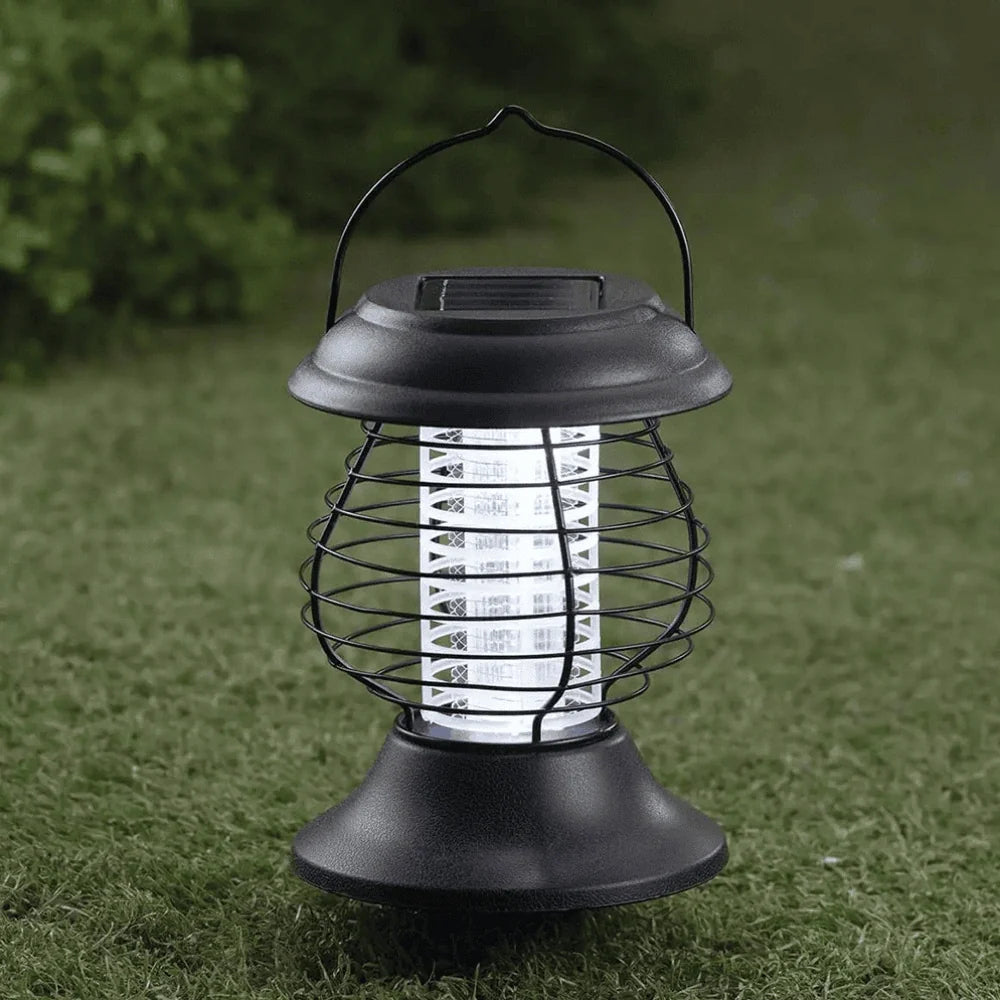 Solar Mosquito Zapper Lantern ABS Housing | 3-Position Setup, 10-Hour Runtime | IP65 Weatherproof, Dusk Sensor 4