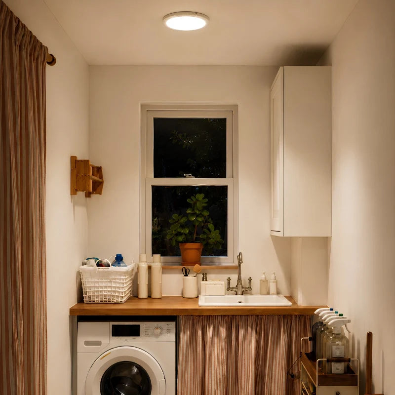 Motion Sensor Ceiling Light | Wireless Magnetic Install | Rechargeable 8000mAh Battery Up to 6 Months Sensor Mode 6