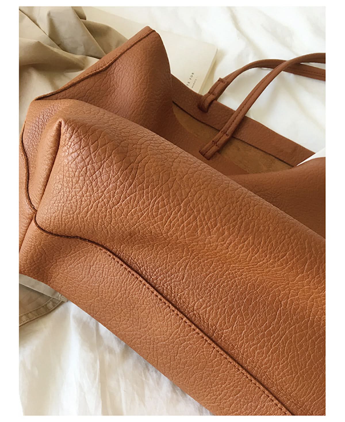 Urban Chic | Large Tote Bag – Scratch-Resistant Synthetic Leather