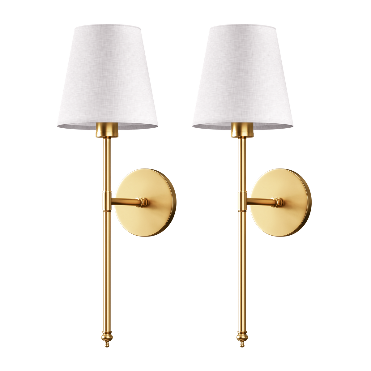 Wireless Wall Sconces Set of 2 | Remote Control with Colour Changing | Rechargeable, No Wiring, 3M Tape Mount Included 1