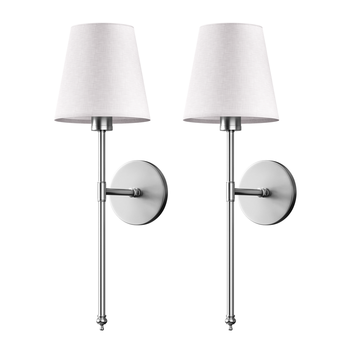 Wireless Wall Sconces Set of 2 | Remote Control with Colour Changing | Rechargeable, No Wiring, 3M Tape Mount Included 3