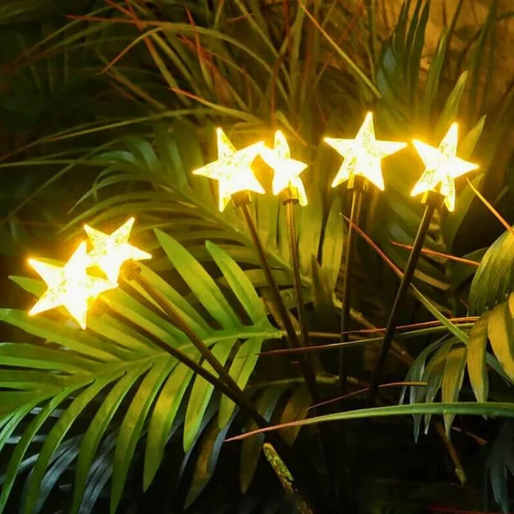 Solar LED Garden Lights | 8 or 10 Heads, Warm White Light | Weatherproof, Automatic Dusk-to-Dawn, No Wiring Needed 9