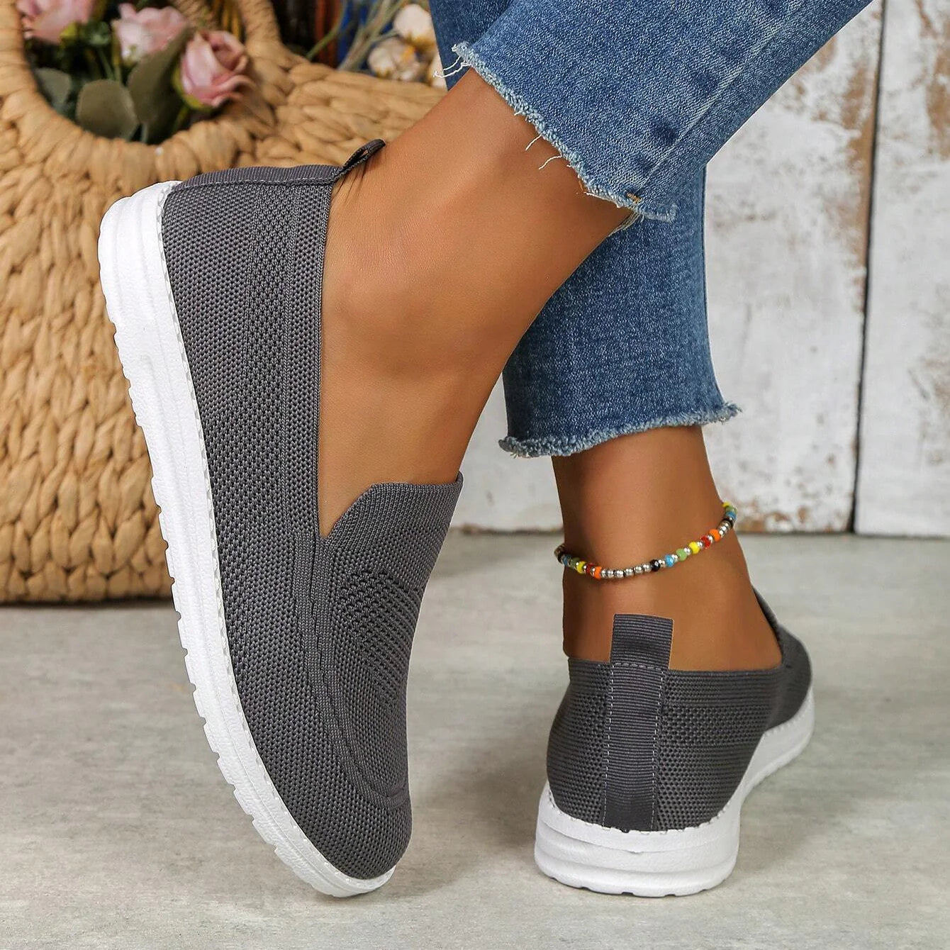Victoria | Women's Shoes - Orthopedic Slip-On with Breathable Mesh 7