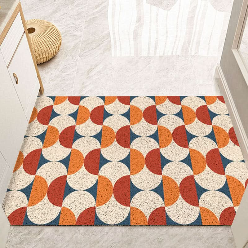 Vintage | Indoor Door Mat - Non-Slip Design With Decorative Pattern