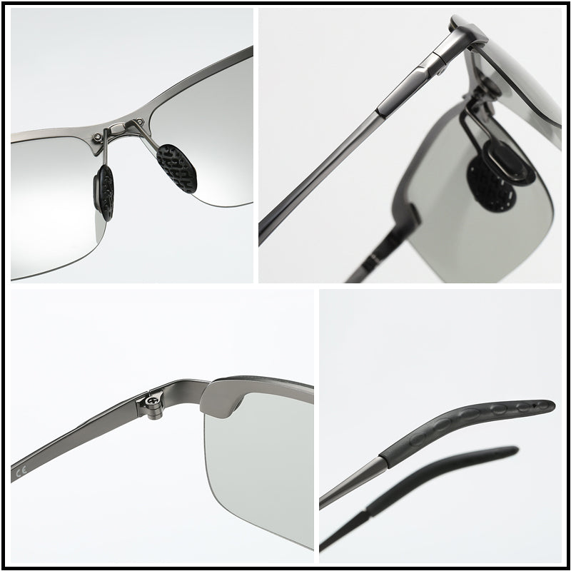 VisionGuard | Photochromic Polarized Sunglasses - UV400 Protection for All Conditions