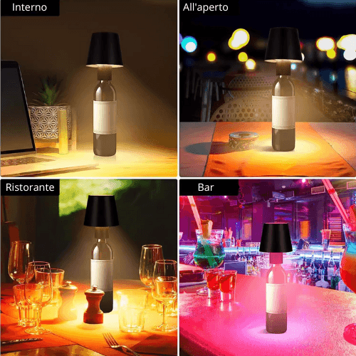 Bottle Light Cork Stopper | 3 Colour Modes, USB Rechargeable LED | Waterproof Design for Indoor or Outdoor Use 5