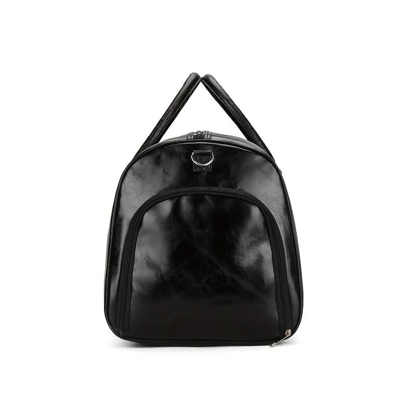 VoyaLux | Deluxe Leather Travel Bag – Spacious Retro Design for Travelers